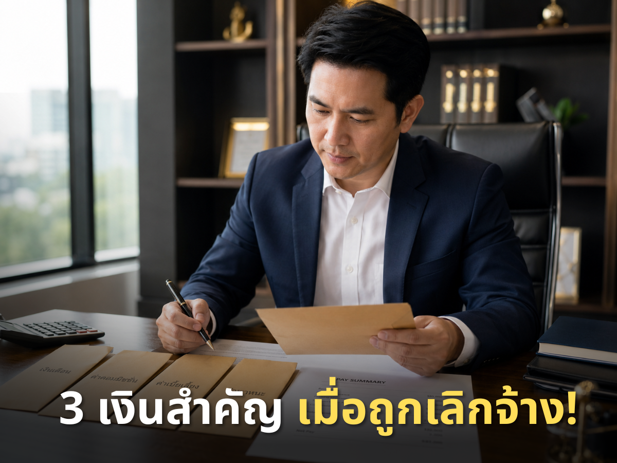ถูกเลิกจ้าง ได้ค่าชดเชย ค่าตกใจ และค่าบอกกล่าวล่วงหน้าครบทั้ง 3 หรือไม่? ต่างกันอย่างไร