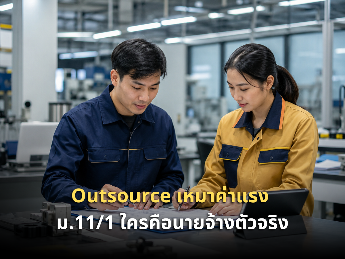 Outsource เหมาค่าแรง ม.11/1 ใครคือนายจ้างตัวจริง