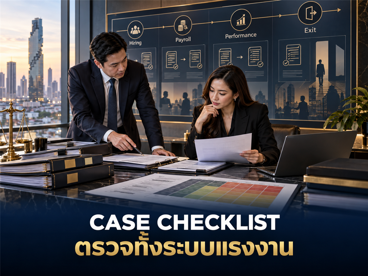 Case Checklist: ถ้าจะ Review ระบบเอกสารแรงงานทั้งบริษัท เราตรวจอะไรบ้าง