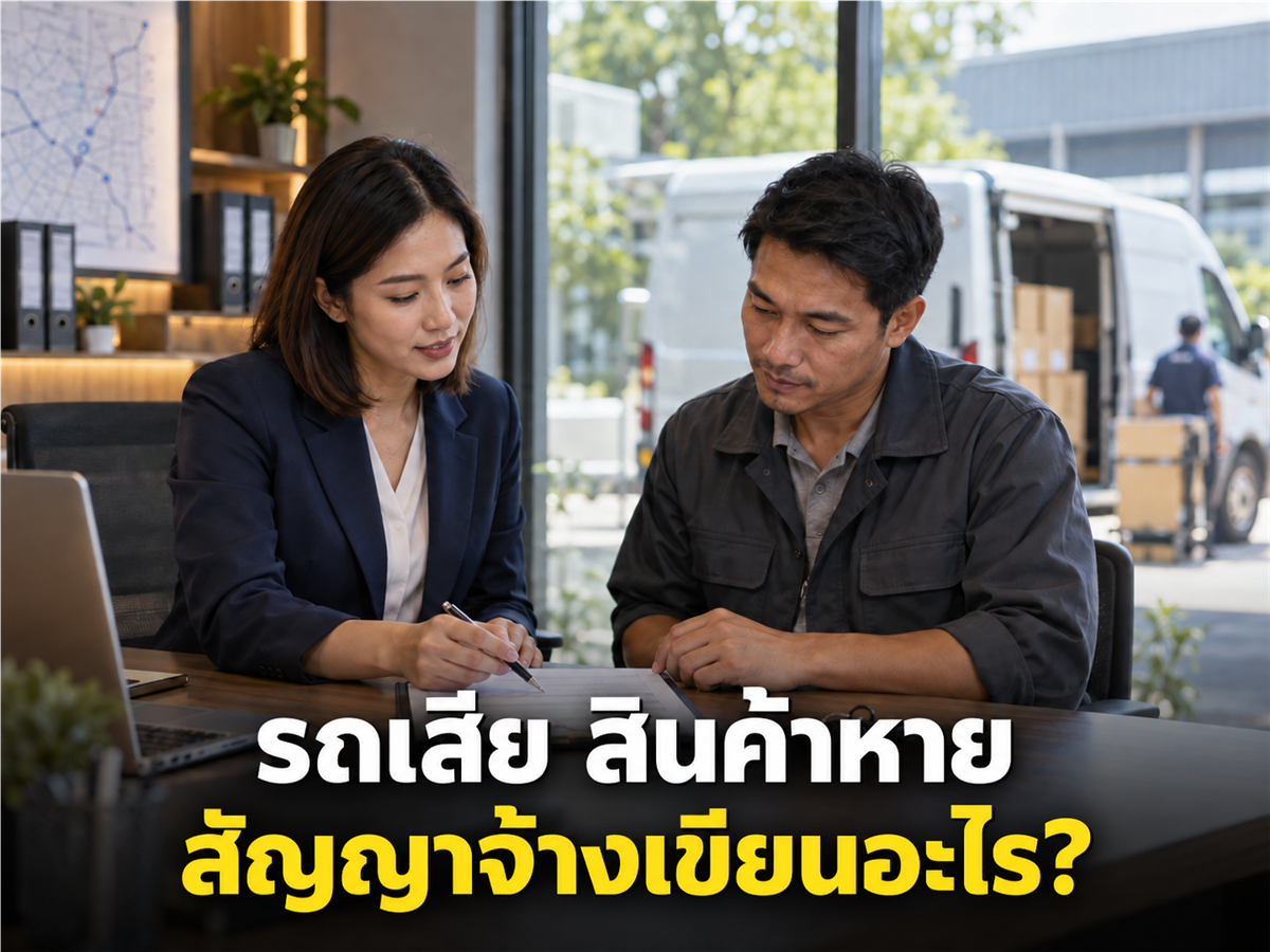 สัญญาจ้างพนักงานขับรถควรต่างจากพนักงานออฟฟิศตรงไหน ก่อนรถเสียหรือสินค้าหาย